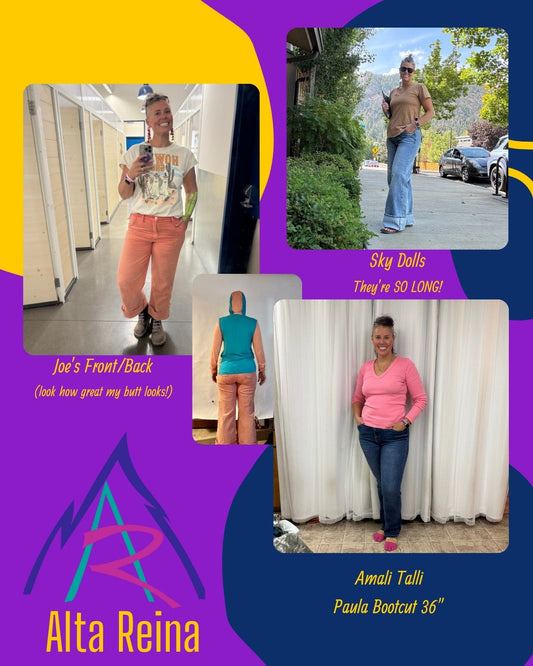 My Favorite Tall Jeans: Amalli Talli, Sky Dolls, and Joe's